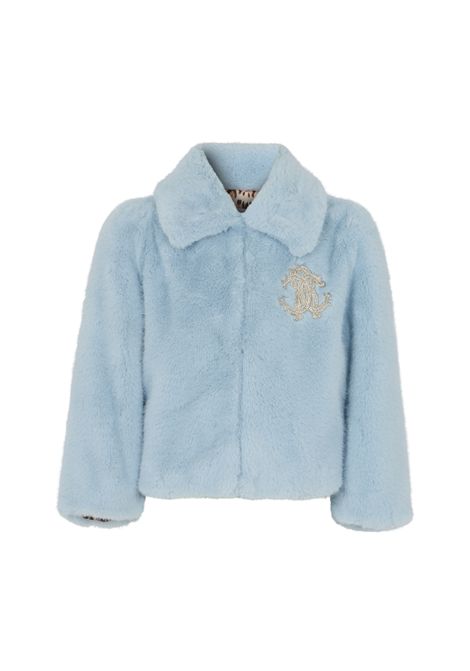 Pelliccetta ecologica ROBERTO CAVALLI KIDS | CGA26048PLHBSKYRIDE/GIN
